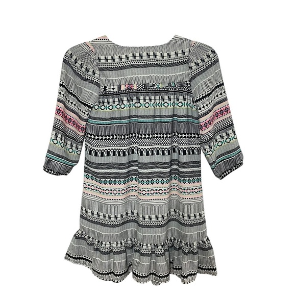 Tween Diva Youth Girl’s Dress Size 10 Multicolor Neon Pink Tassels - Picture 2 of 8